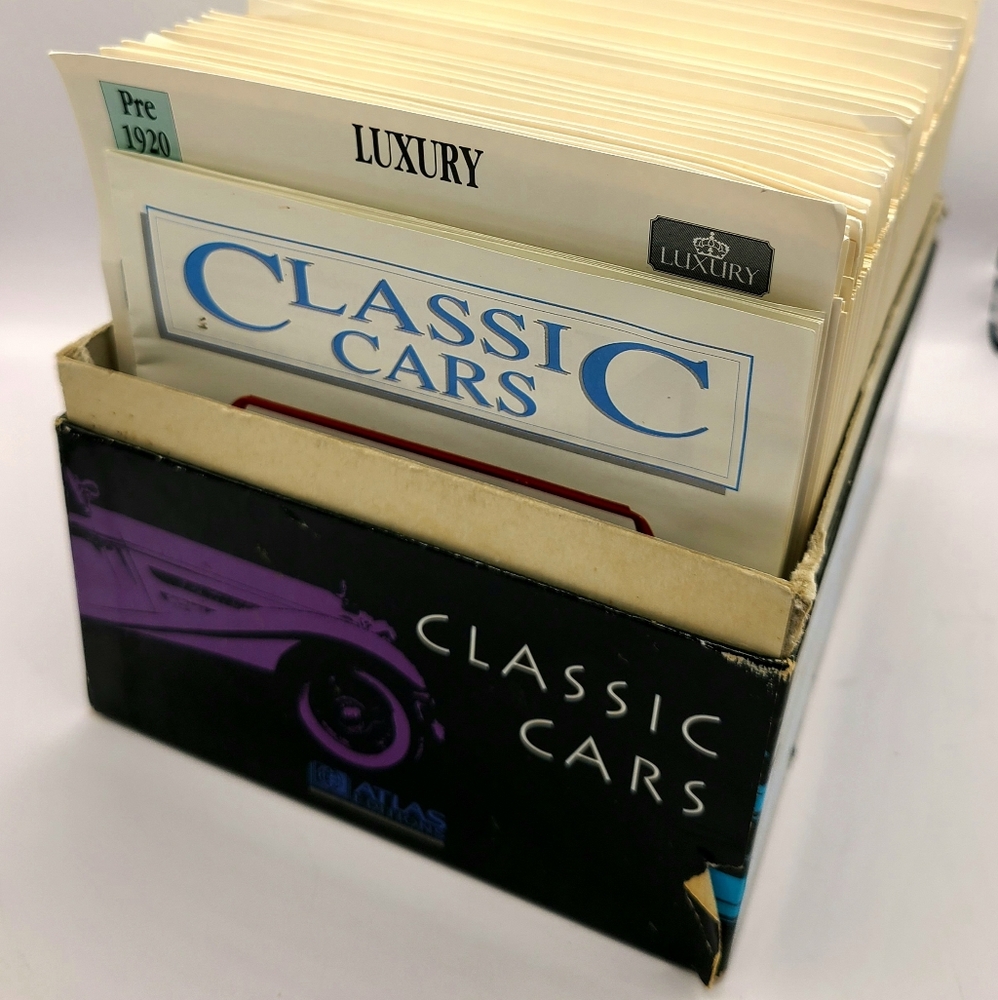 Atlas Editions Classic Cars Of The World Collector Cards Vintage Made In USA 91